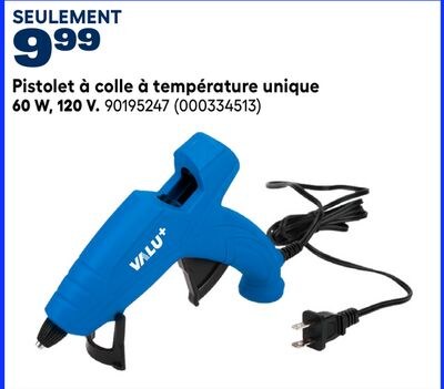 Pistolet à colle à température unique 60 W, 120…