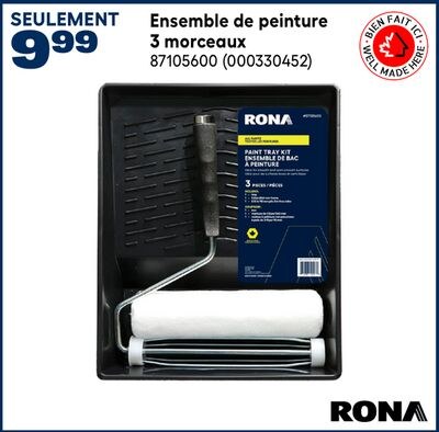 Ensemble de peinture 3 morceaux