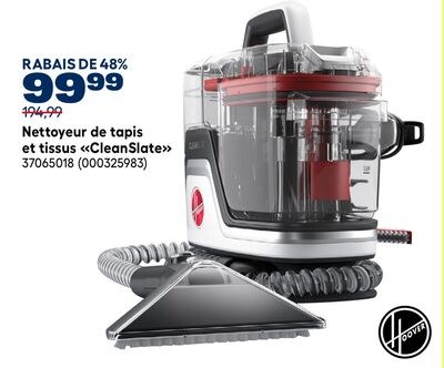 Nettoyeur de tapis et tissus «CleanSlate» HOOVER