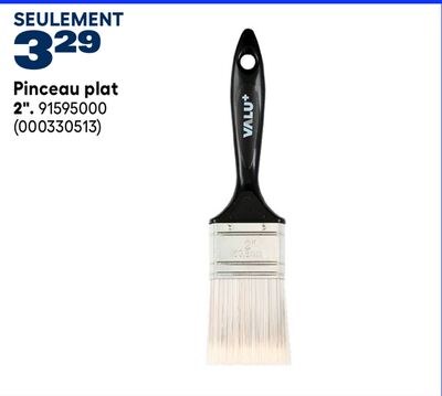 Pinceau plat 2".
