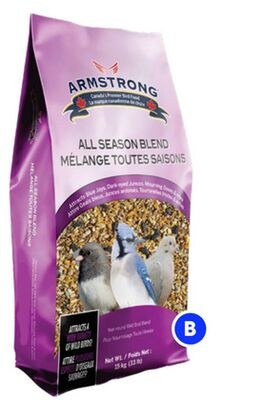 Mélange toute saison pour oiseaux Armstrong