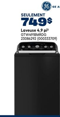 Laveuse 4,9 pi³