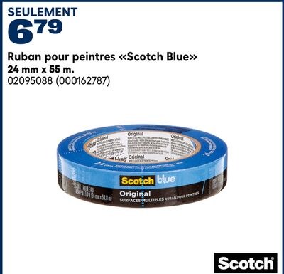 Ruban pour peintres «Scotch Blue»