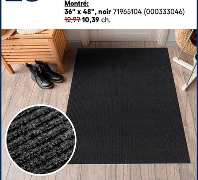 Tous les tapis d'intérieur et d'entrée