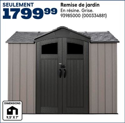 Remise de jardin
