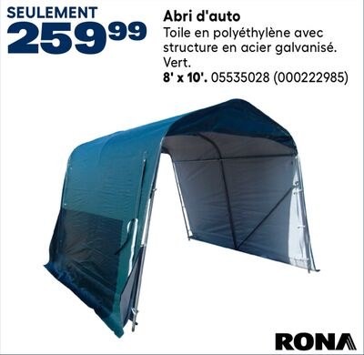 Abri d'auto