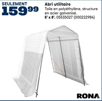 Abri utilitaire