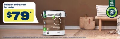 Paint an entire room for under 79