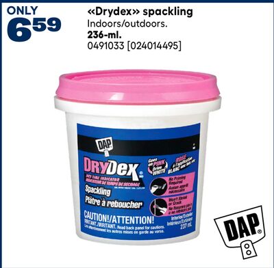 Dap «Drydex» spackling, 236-ml.