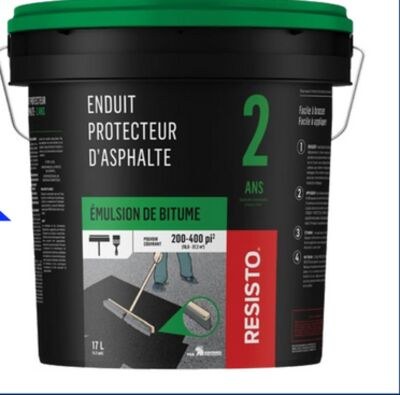 Enduit à émulsion d'asphalte