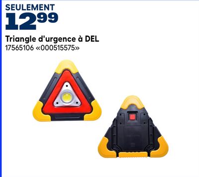 Triangle d'urgence à DEL