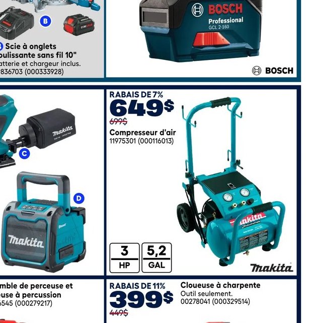 Makita Compresseur d'air