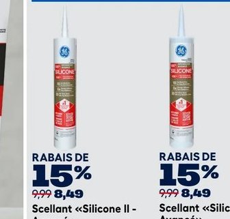 GE Scellent «Silicone II - Avancé»