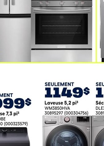 Frigidaire Gallery Cuisinière 6,3 pi³ GCRE306CBF