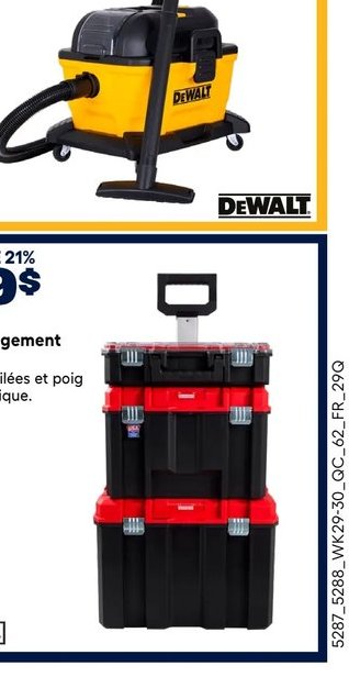 DeWALT Aspirateur sec/humide