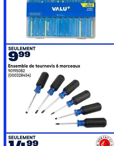 Paquet de 48 piles alcalines AA Valu+