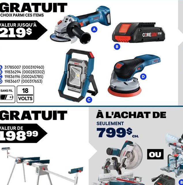 Bosch Meuleuse d'angle sans fil