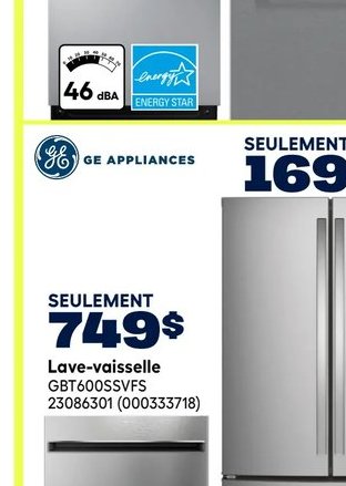 GE Lave-vaisselle GBT600SSVFS