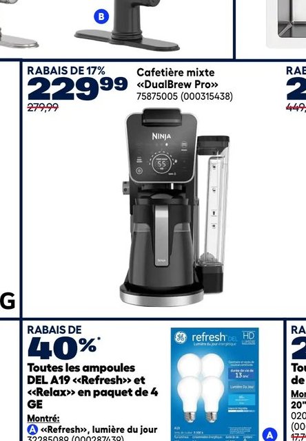 Cafetière mixte « DualBrew Pro »
