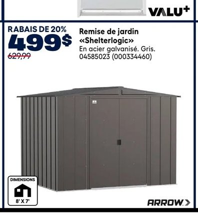 Porte de cabaron Dusco à 6 panneaux
