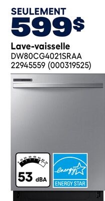 Lave-vaisselle Samsung