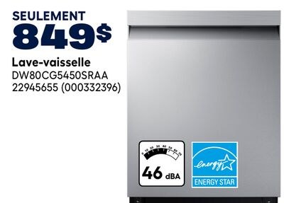 Lave-vaisselle Samsung