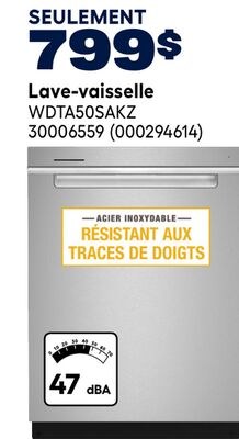 Lave-vaisselle WDTA50SAKZ