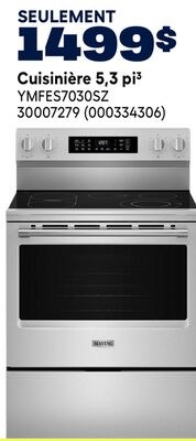 Cuisinière 5,3 pi³ Maytag