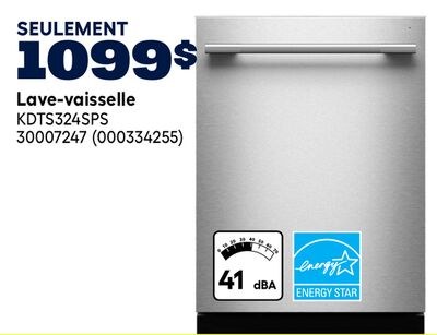 Lave-vaisselle, KitchenAid