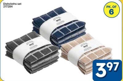 Dishcloths set