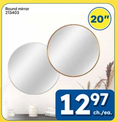 Round mirror