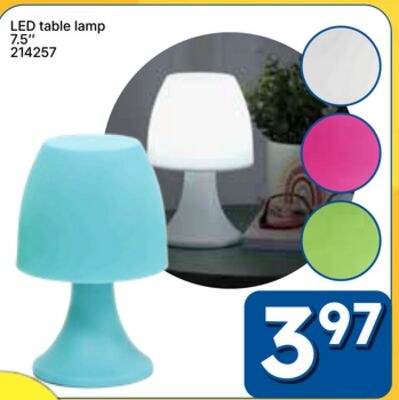 LED table lamp