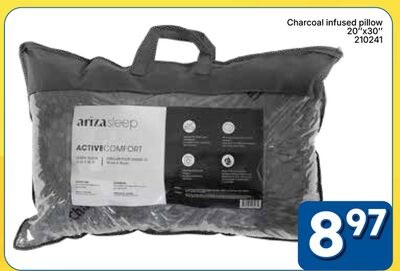 ARIZASLEEP Charcoal infused pillow