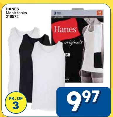 HANES Men's tanks
