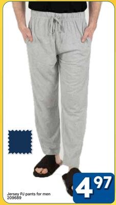 Jersey PJ pants for men