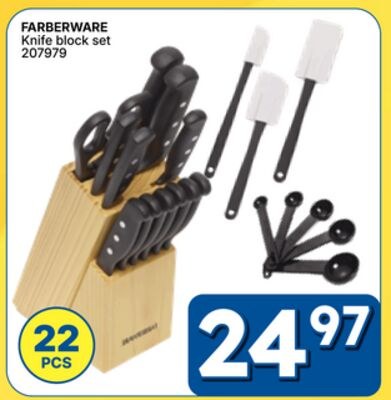 FARBERWARE Knife block set