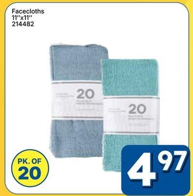 Facecloths