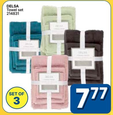 DELSA Towel set