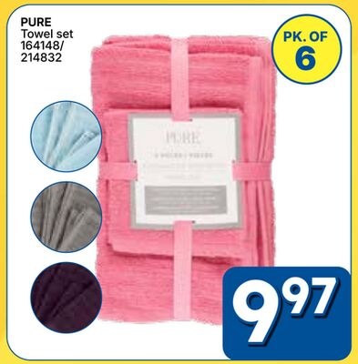 PURE Towel set