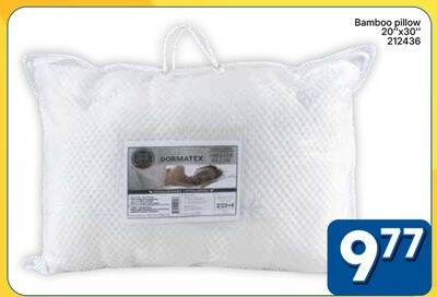 Bamboo pillow