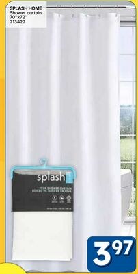 SPLASH HOME Shower curtain