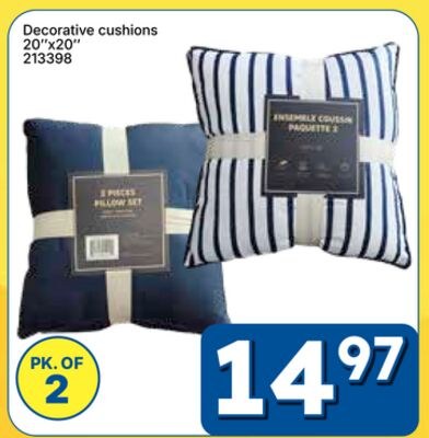 Decorative cushions