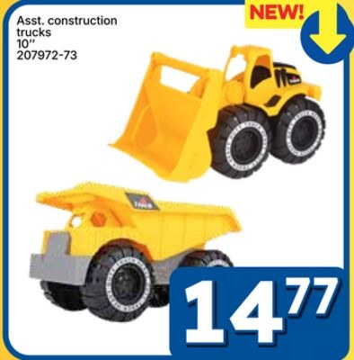 Asst. construction trucks