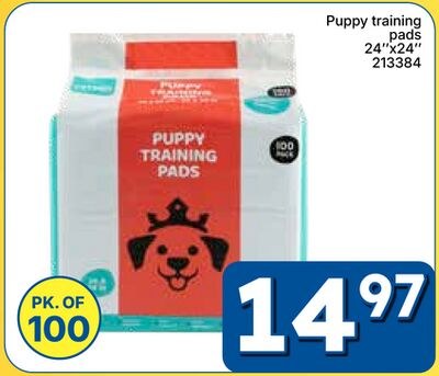 Puppy training pads