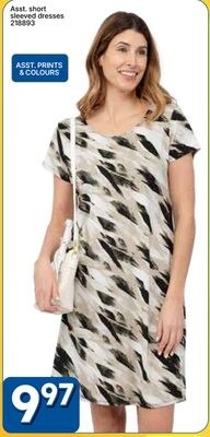 Ass't short sleeved dresses
