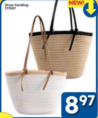 Straw handbag