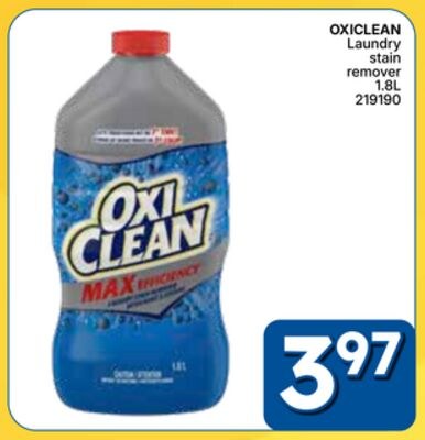 OXICLEAN Laundry stain remover