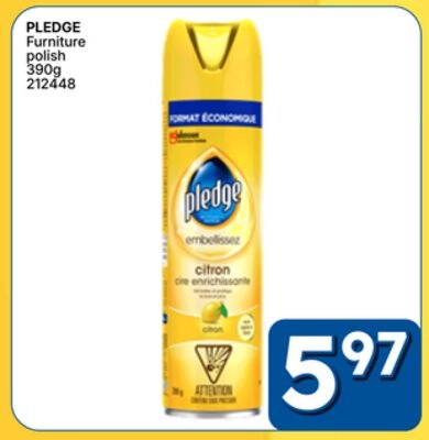 PLEDGE Furniture polish
