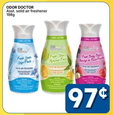 ODOR DOCTOR Ass. solid air freshener