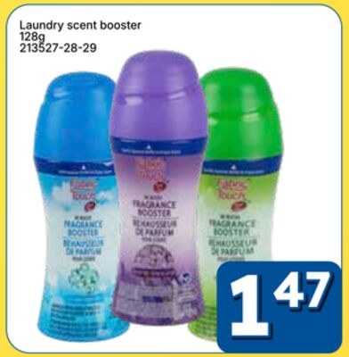Laundry scent booster
